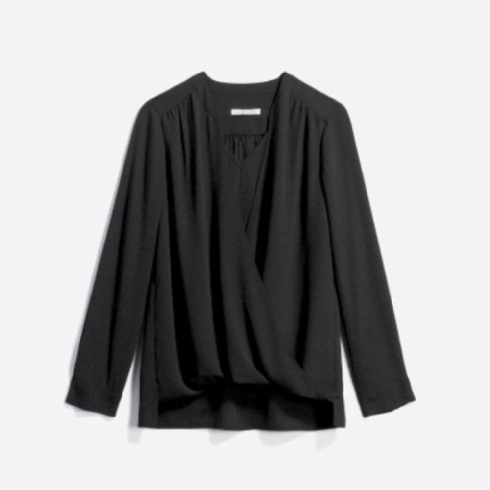 Black blouse with cami